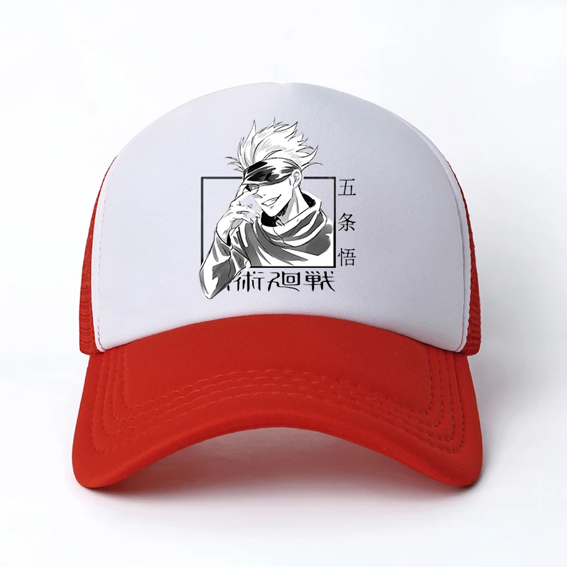 2021 Jujutsu Kaisen Satoru Gojo Baseball Caps hot   Japan Anime Unisex Cartoon Dad Hat Snapback Caps for Men baseball cap women