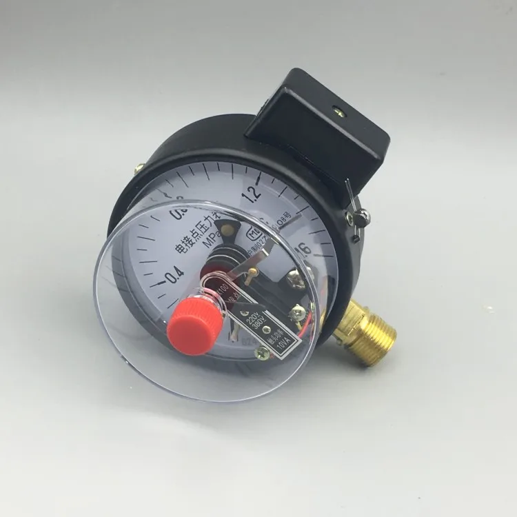 Manometer YX-100 Electric Contact Pressure Gauge Control Meter Vacuum Gauge Direct Type 10VA 0-1.6mpa full Specification