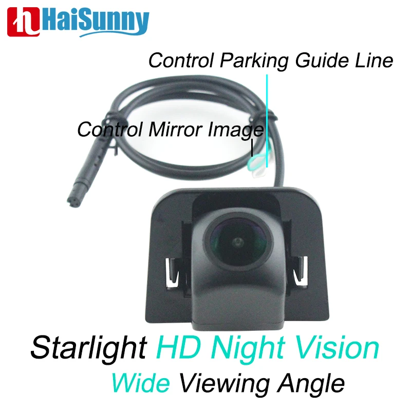 Night Vision Vehicle Backup Rear Camera For Toyota Prius XW30 2010 2011 2012 2013 -2015 MCCD Fisheye Lens Reverse Camera Full HD