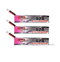 3PC/6PC 1S Gaoneng 3.8V 520mAh 80C/160C  HV 4.35V Lipo Battery with PH2.0 Plug For Emax Tinyhawk Kingkong LDARC TINY7 RC Parts