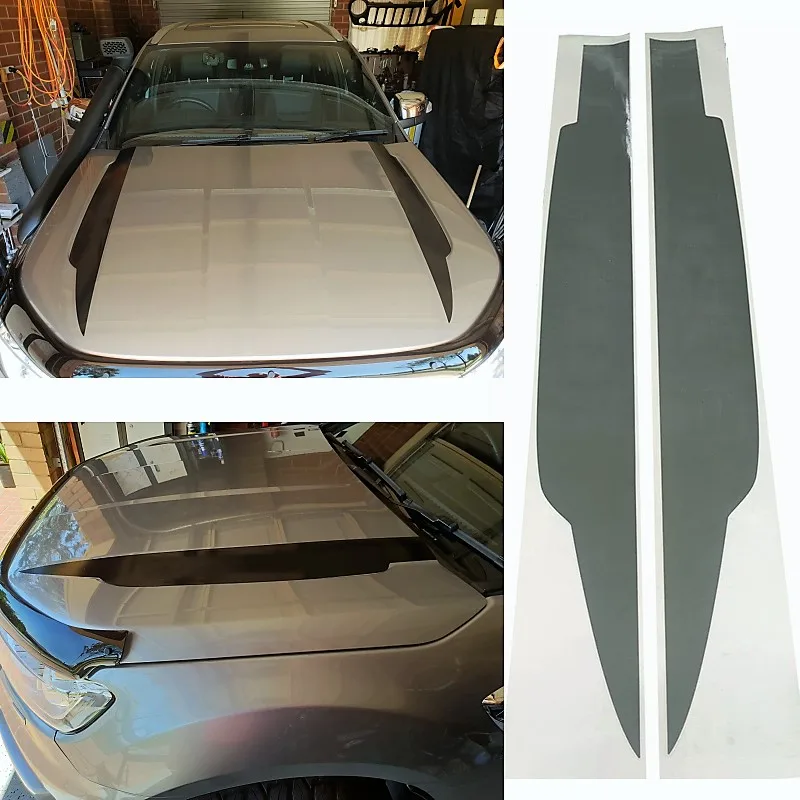 

Car exterior 4X4 off road stripe hood graphic vinyl cool car sticker fit for ranger T7 2016-2019