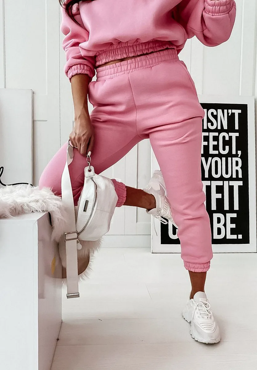 Ensemble de survêtement en velours pour femme, sweat à capuche intégral extensible, pantalon long d'entraînement, olympiques de jogging décontractés