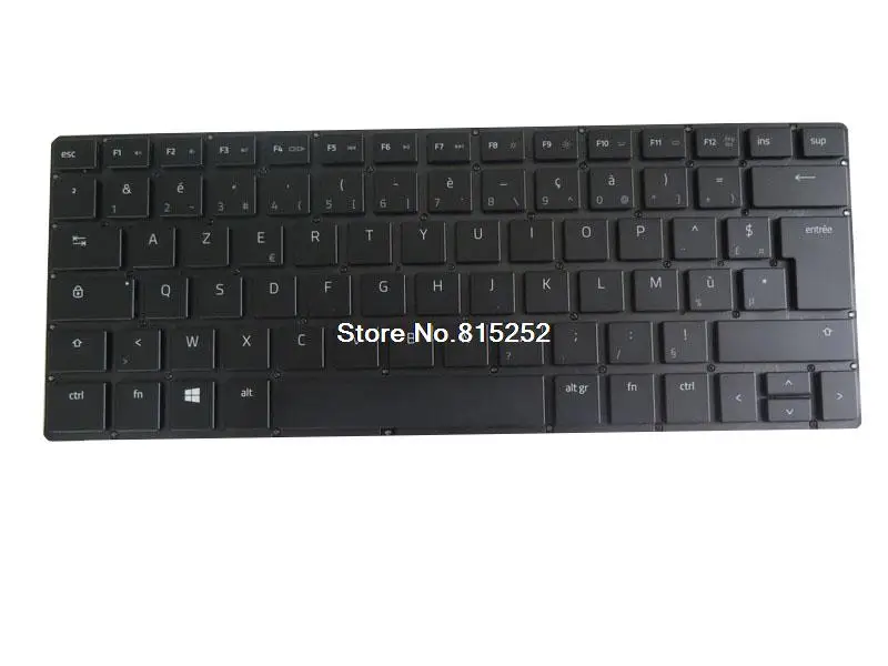 Laptop Keyboard For RAZER Blade RZ09-0165 RZ09-01652 RZ09-01652F22 RZ09-01652F21 France FR Black Without Frame