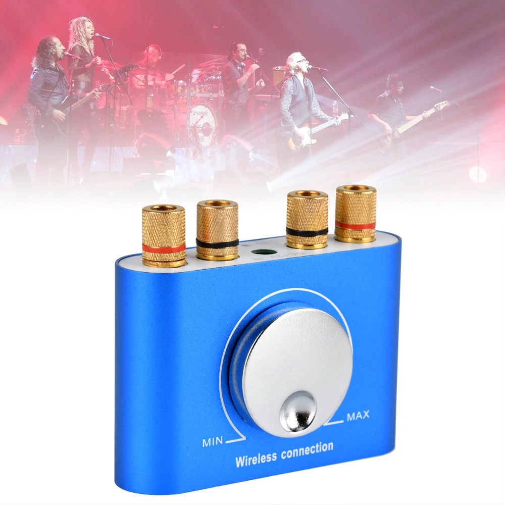 12V Digital Small 2.0 Mini Speaker Power Amplifier with 3.5mm Audio Plug and USB Power Plug for Laptop / MP3 / Phone
