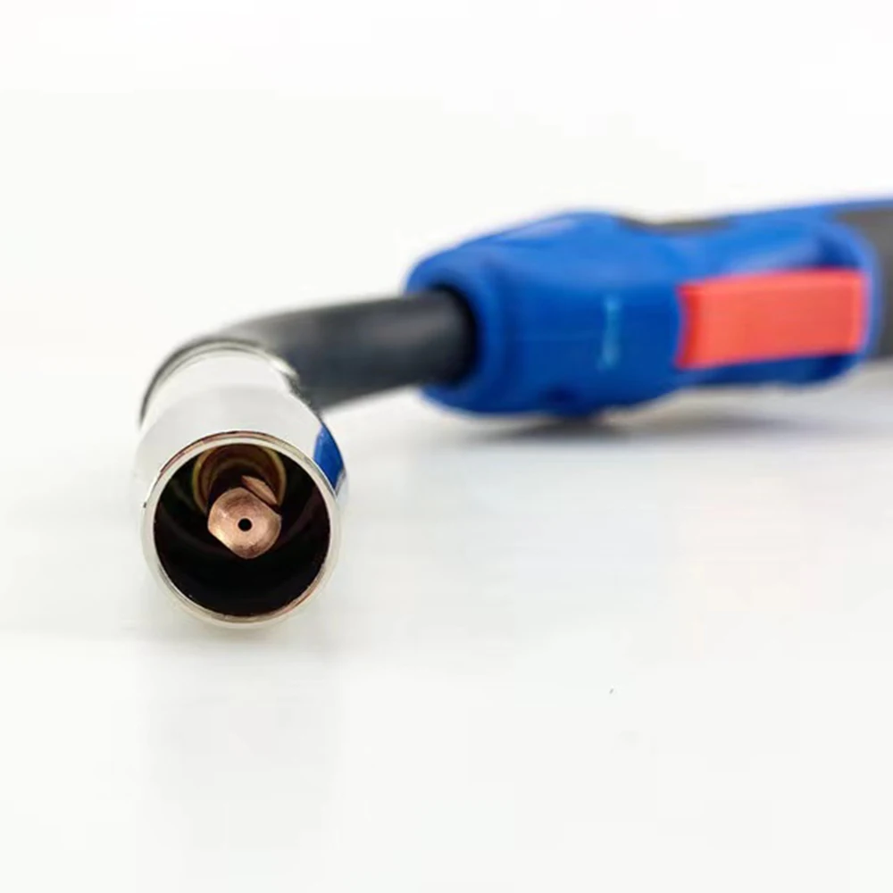 Boquilla de Gas para soplete de soldadura, alta calidad, juego de 5/10/20 piezas, punta de contacto MIG MB-15AK x 25mm, 0,8/1,0/1,2mm para soplete de soldadura 15AK