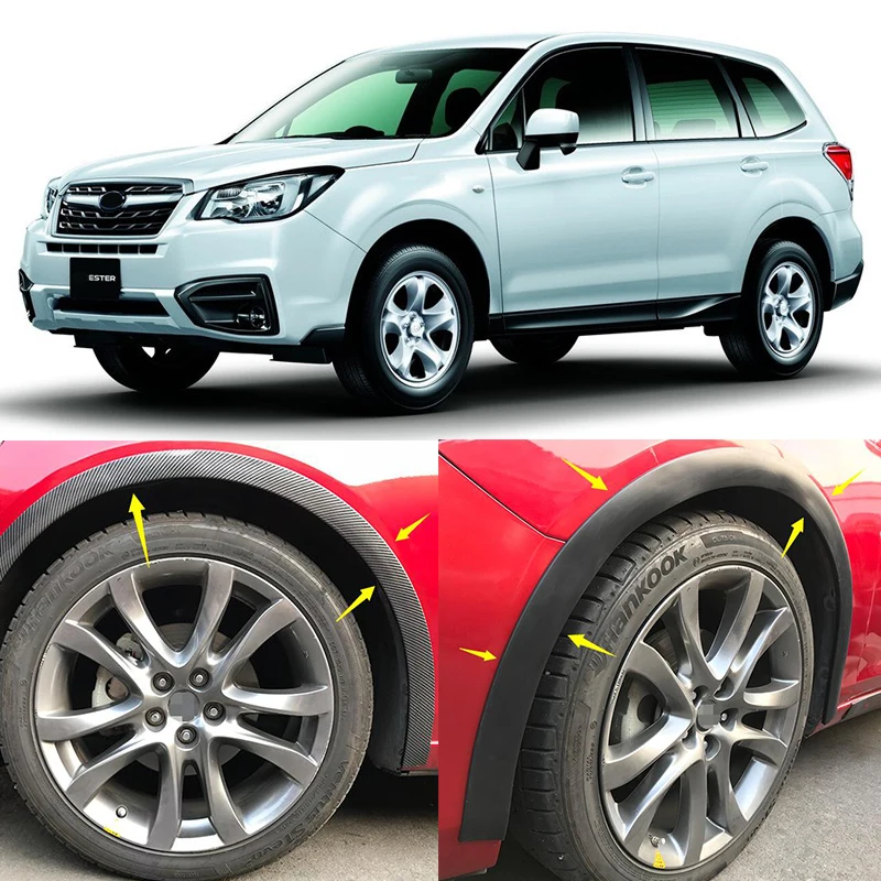 

4 pcs/set High Quality MUD FLAP FLAPS SPLASH GUARD Mudflaps Fenders Special For Subaru Forester XV Outback