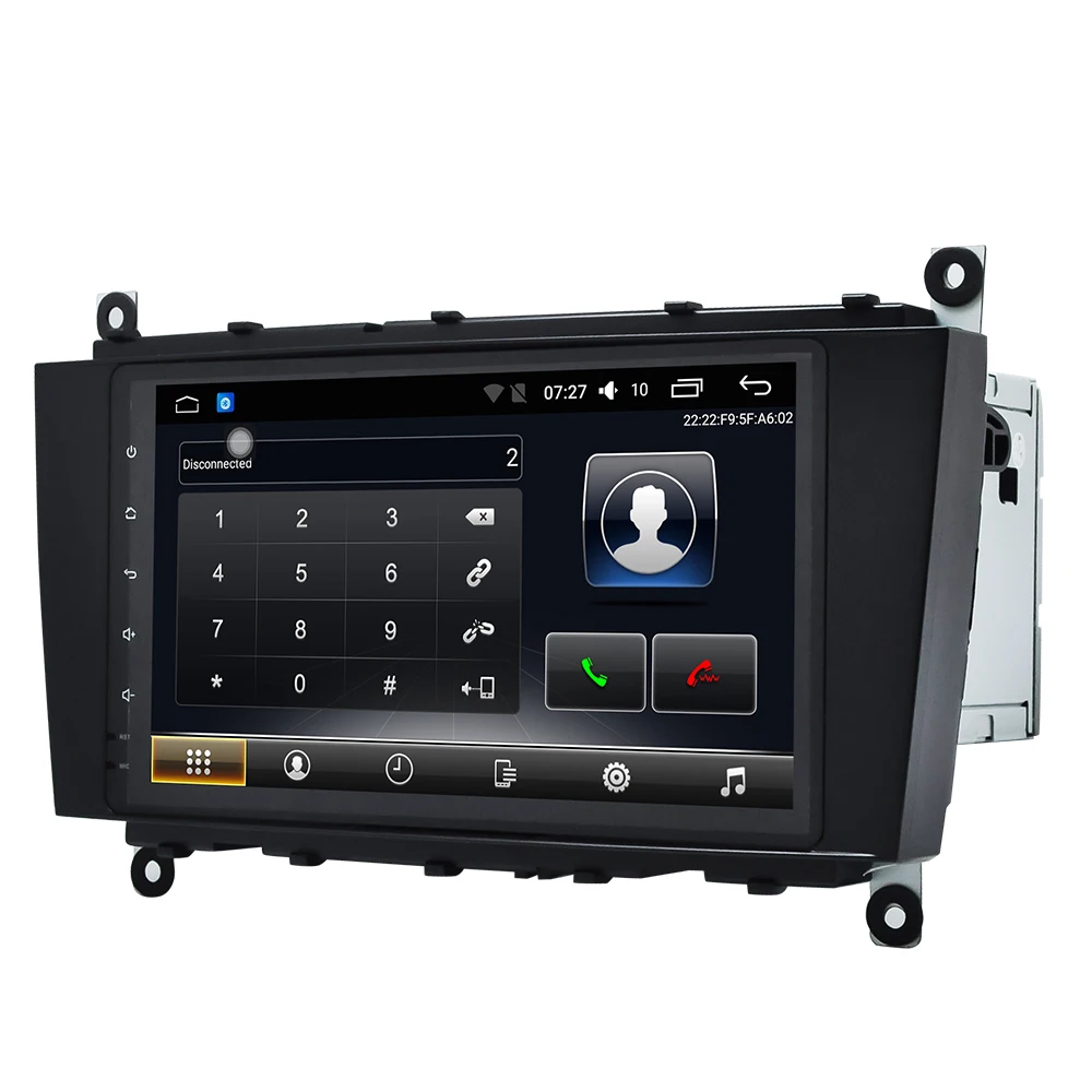 Android 8.1 Octa Core Car Multimedia Car Audio System for Mercedes Benz C-Class CLK T30-1012