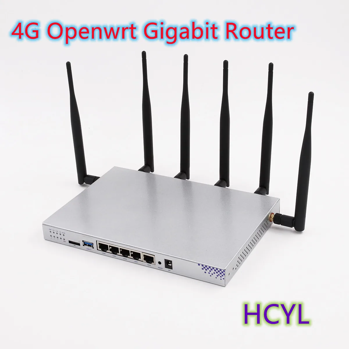 Gigabit 1200mbps Dual 4G Router CAT4/CAT6/CAT12 Support ROOter Sim Card LTE CPE  Band Wireless WG3526