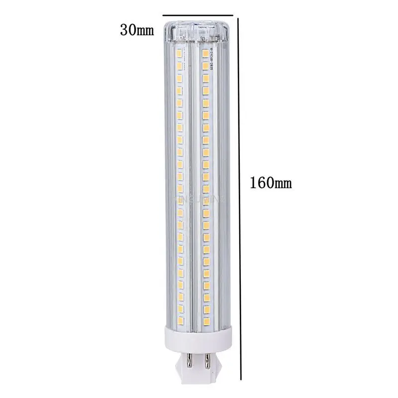 G24q LED corn light 16W 360 degree beam, universal G24 lamp holder to replace PL 40W CFL lamp (removal/bypass ballast)