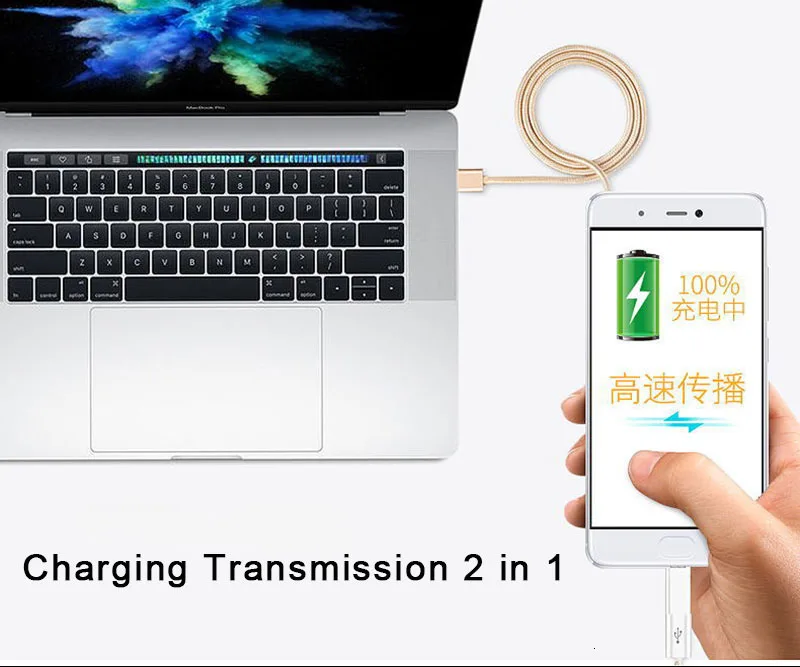 Mini-Konverter Micro-USB zu Typ-C-Adapter für Telefon unterstützt Laden und Datenübertragung Typ-C-Splitter breite Kompatibilität – Detail 3