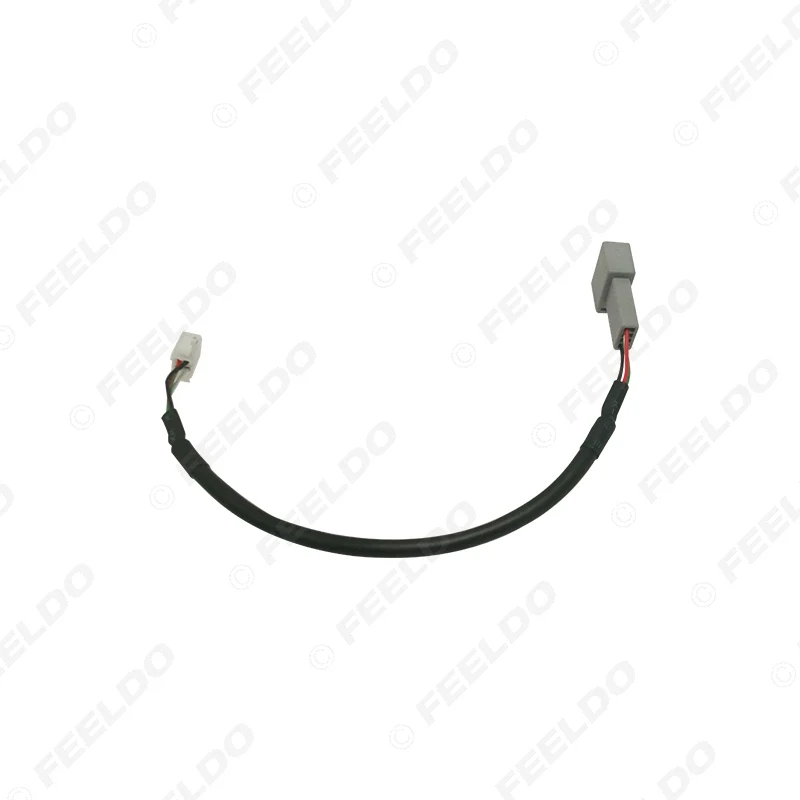 FEELDO Car Audio Input Media Data Wire Original Plug 4P Car USB Adapter For KIA KX5 Sorento Hyundai Sonata USB Cable Adapter
