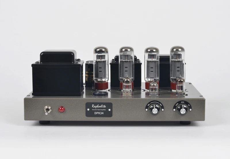 New DPK34 EL34 tube push-pull amplifier HIFI amplifier (DIY kit) 28W*2 frequency response 15Hz-45KHz-1dB