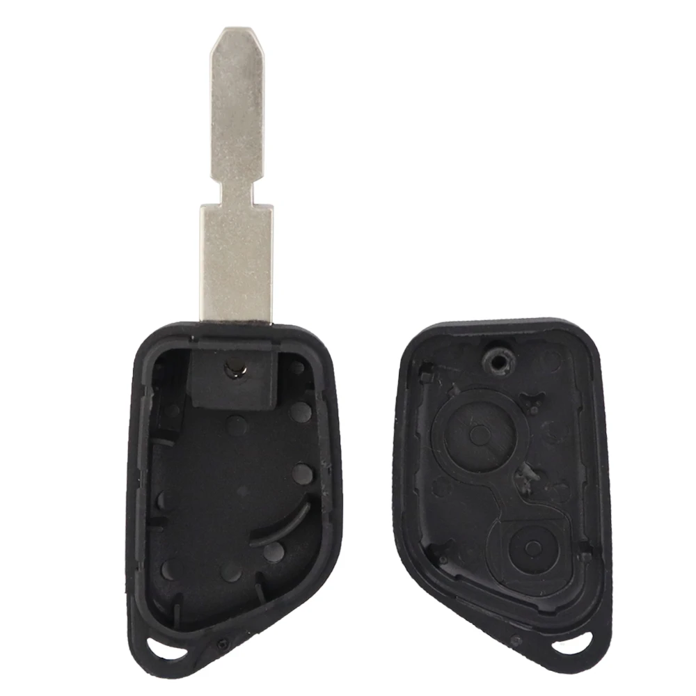 YIQIXIN-funda para llave de entrada remota de coche, carcasa de 2 botones para Peugeot 106, 205, 206, 306, 307, 405, 406, Citroen Elysee Saxo Picasso