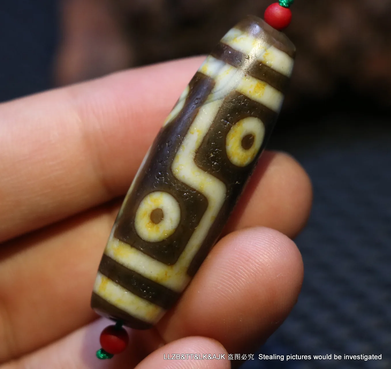 

Power Energy Tibetan Old Agate 6 Eyes Healthy Symbolize dZi Bead Amulet AAA ZY Timestown UPD519A28 Pendant Talisman