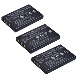 3.7V 1800mAh D-Li2 FNP60 Camera Rechargeable Li-ion Battery for Fujifilm CNP-30 Kodak KLIC-5000 Samsung SLB-1137 Olympus LI-20B