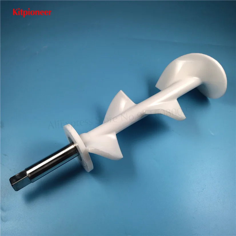 New Replacement Scraper Beater Rod Of Soft Serve Ice Cream Machine Accessory Spare Part With 1 Seal Pipe Stainless Steel Axis