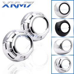 Bixenon Projector Cover Headlight Lenses Shrouds For 3.0 inch Hella 3R G5/ Q5/WST Lens Bezels Cars Accessories Tuning DIY