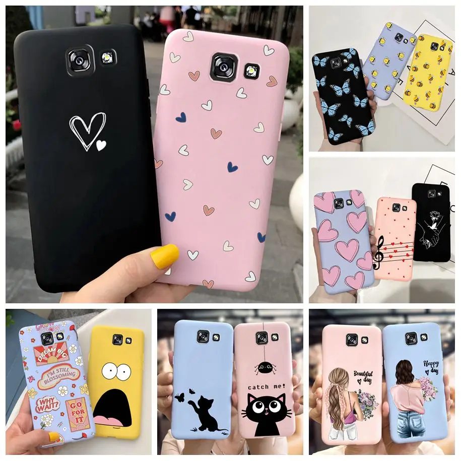 Cases For Samsung A5 2017 SM-A520F Back Cover Coque Soft TPU Phone Case For Samsung A5 A 5 2016 2017 A510F A520F Shockproof Capa