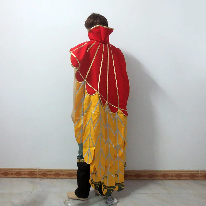 LOL Rakan The Charmer Cosplay Costume Halloween Uniform Outfit Customize Any Size