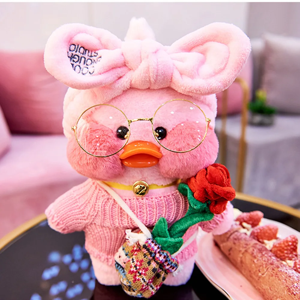 White Duck Stuffed Animal Toy Soft Plush Toy for Kids Girls Huggable Plush Stuffed Toy Best Gifts for Christmas . (12 Inch/30cm)