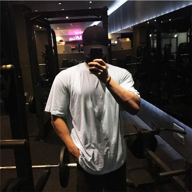 Bodybuilding oversized t shirt shop