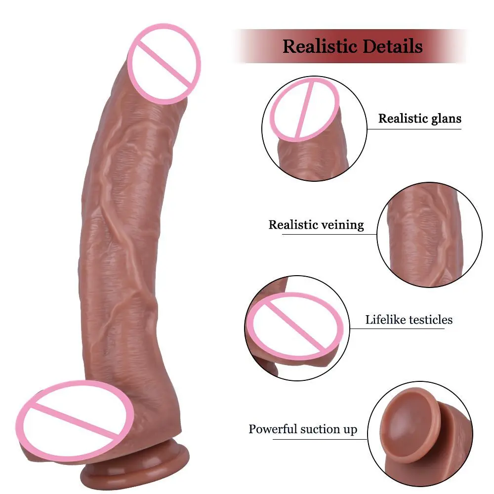 Long Soft Anal Plug Dildo Huge Butt Plug With Suction Cup Adult Strapon Sex Toy For Woman Men Prostate Massgae Big Dick Suction