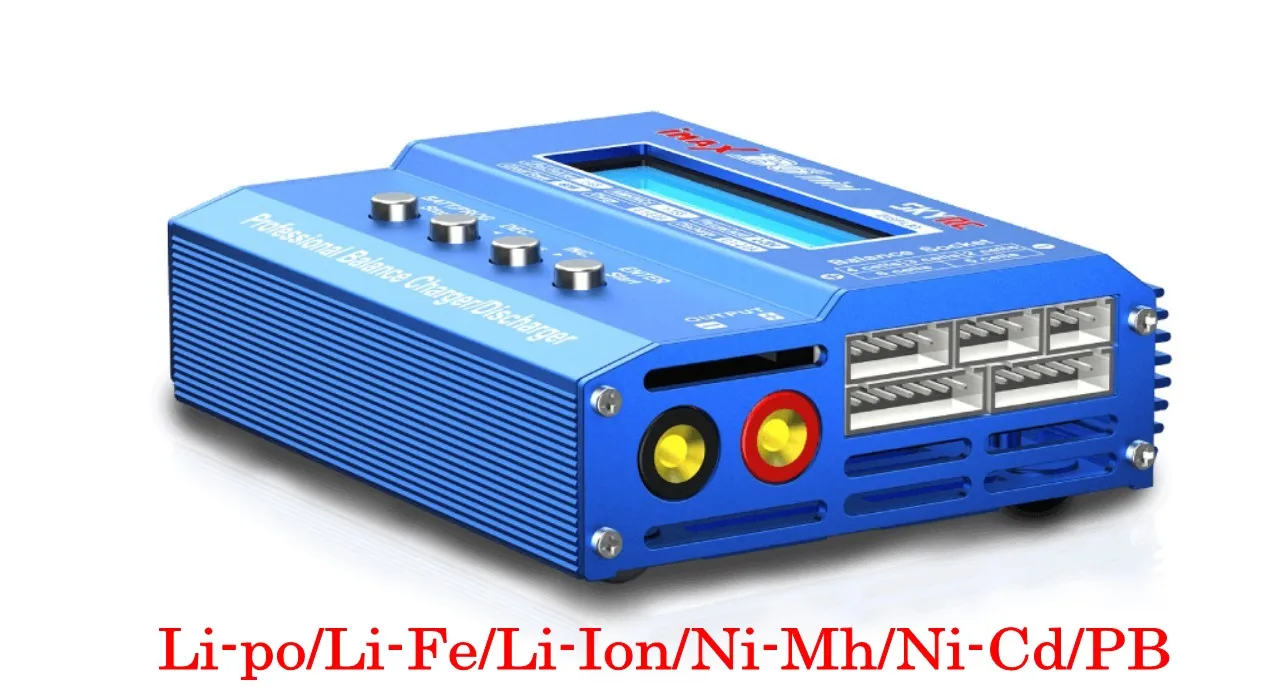 شاحن تفريغ صغير من SKYRC طراز IMAX B6 لطائرة مروحية RC إعادة الذروة NiMH NiCD LiHV NiCd PB شاحن بطارية ليثيوم أيون