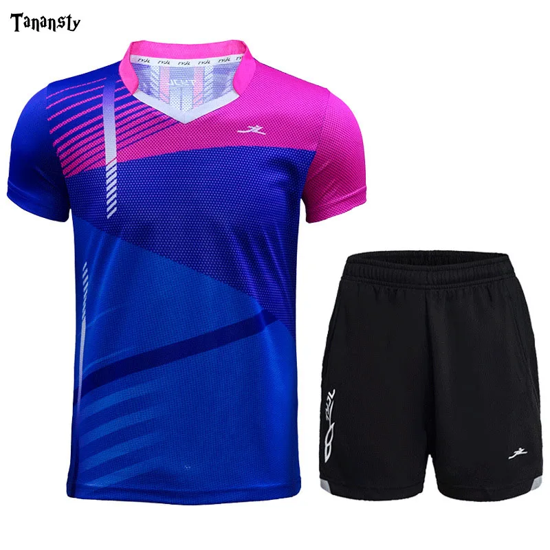 Camiseta de tenis de bádminton para mujer, jersey de tenis de mesa, ropa informal para jóvenes, ropa de ping pong, uniforme de entrenamiento de equipo para niñas