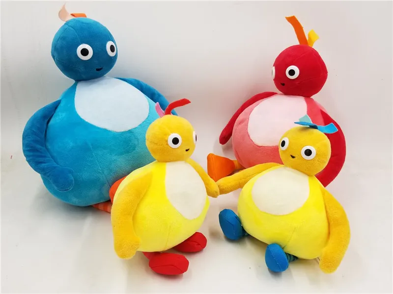 New Twirlywoos Chickedy Chick Peekaboo 8" & 12" Plush Doll Toy Set of 4/5