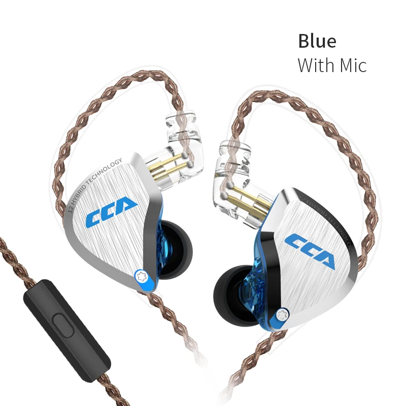 CCA C12 In Ear Monitor Black 6