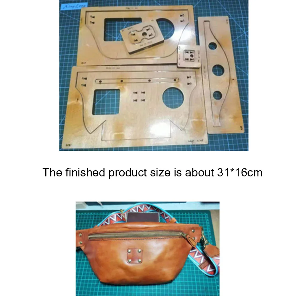 

DIY Handmade Leather Bag Cutter Dies, Laser Mold, Punch Tool, Suitable for Common Die-Cutting Machines