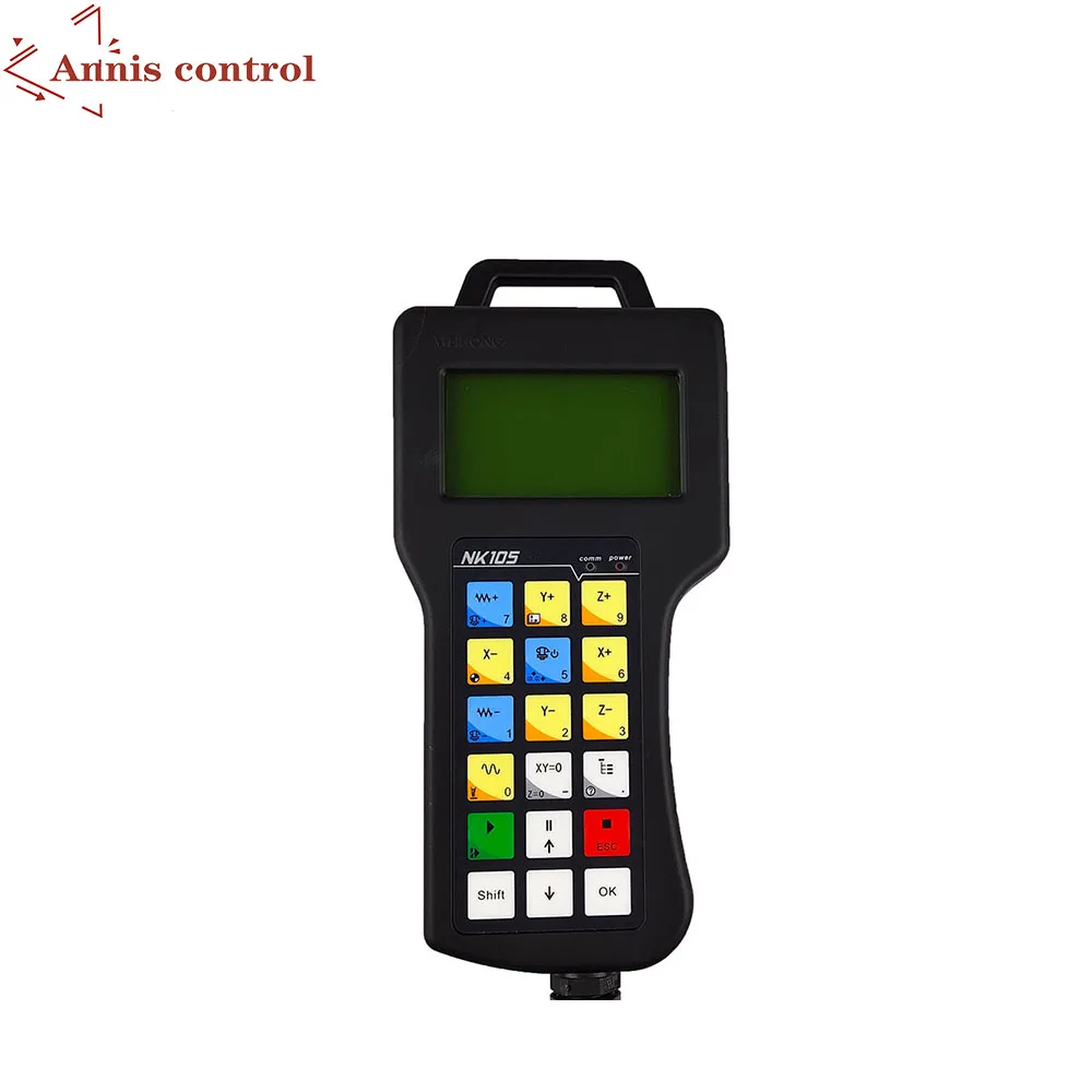NK105 G2 G3 sistema di controllo del movimento CNC a 3 assi a 4 assi fai-da-te macchina per incisione del legno controller offline tipo maniglia WEIHONG