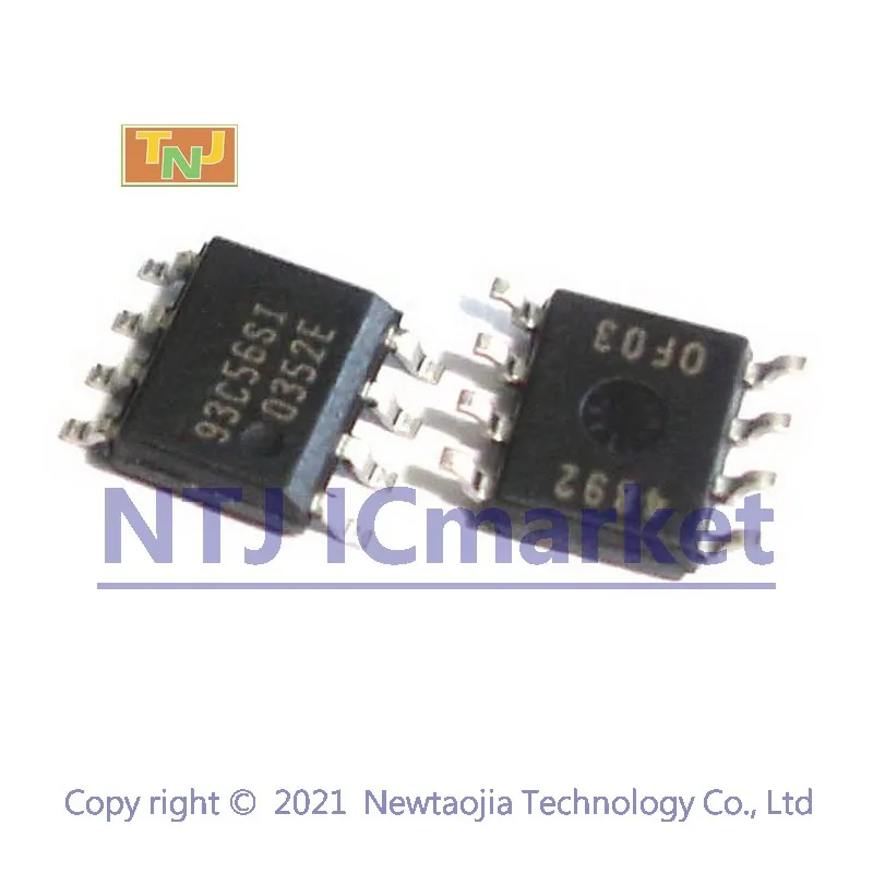 10 PCS CAT93C56SI SOIC-8 93C56SI CAT93C56 CSI 93C56 2K-Bit Microwire Serial E2PROM IC CHIP