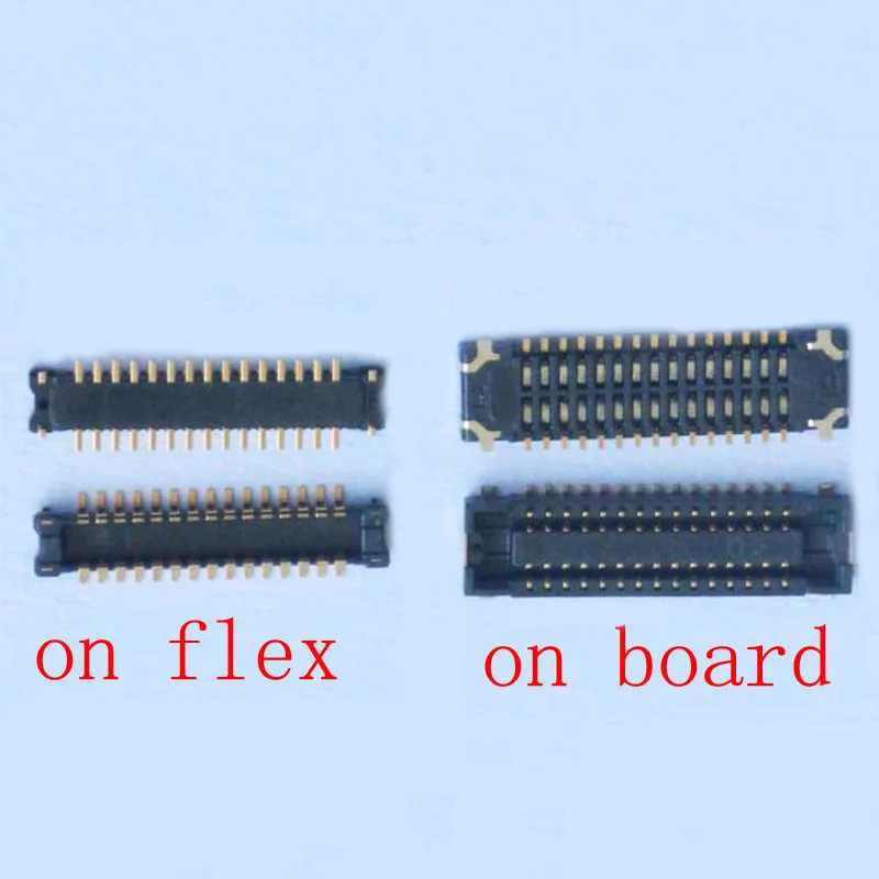 LCD FPC connector display screen Port flex cable for DOOGEE BL12000 Y8 Y6 Max THL T200 T200C T200S Plug on board 30pin