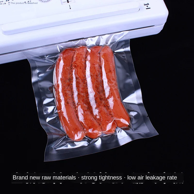 Food Vacuum Bag Vacuum Seal Bags 16(S) Commercial Vacuum Bag Plastic Packaging Bag Smooth Surface Plastic Food Vacuum Sealer Bag