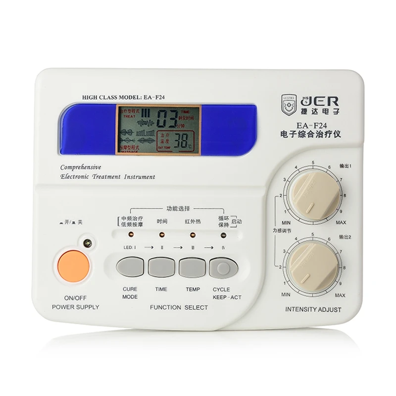 

CE New Electro Acupuncture Stimulator EA-F24 Electronic Meridian Therapeutic Stimulation massage and pain reliever machine