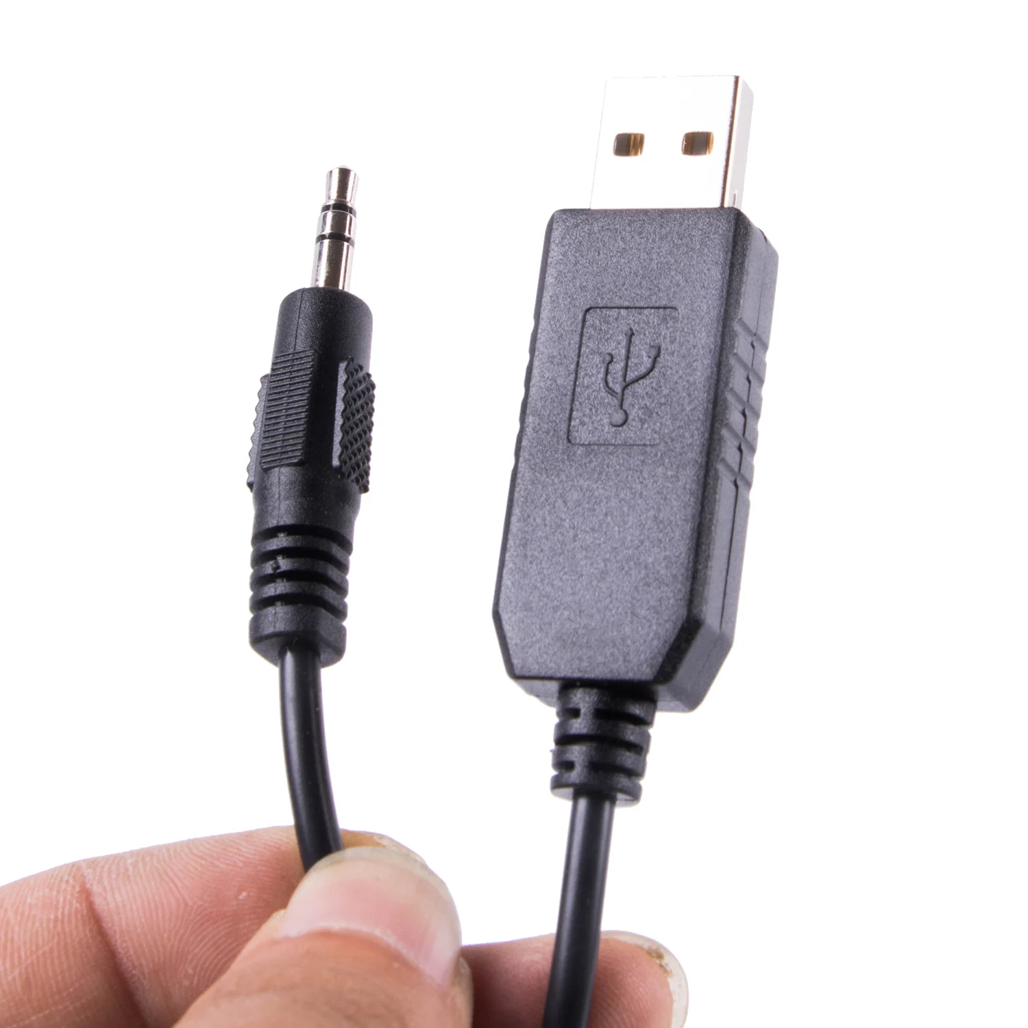 Prolific PL2303GT USB to RS232 Serial 3Poles 3.5mm Stereo Audio Jack Plug Adapter Converter Data Transmission Cable