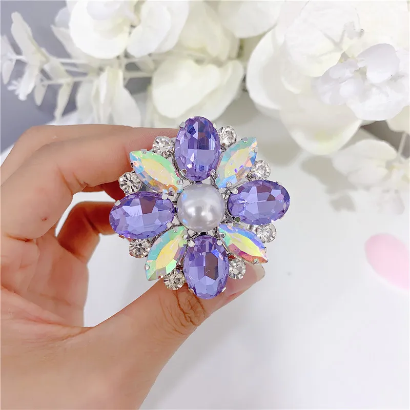 Anneau de Support de téléphone de luxe en diamant scintillant, Support de prise de téléphone pour iPhone Xiaomi Samsung, Support de poignée de téléphone