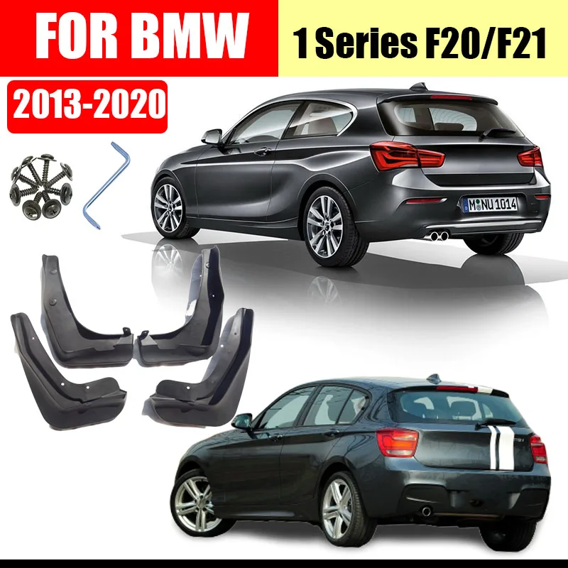 Mud flaps for BMW 1 Series F20 F21 Mudguards Fender Mud flap splash Guard Fenders car accesspries styline Front Rear 4 pcs