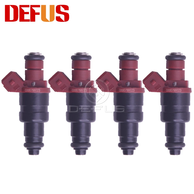 DEFUS 4X Fuel Injector Nozzle OE 0000788523 For Mercedes-Benz 300SE C220 C230 C280 E32 3.2L For Chevrolet Cobalt 2.0L 94-98 Bico