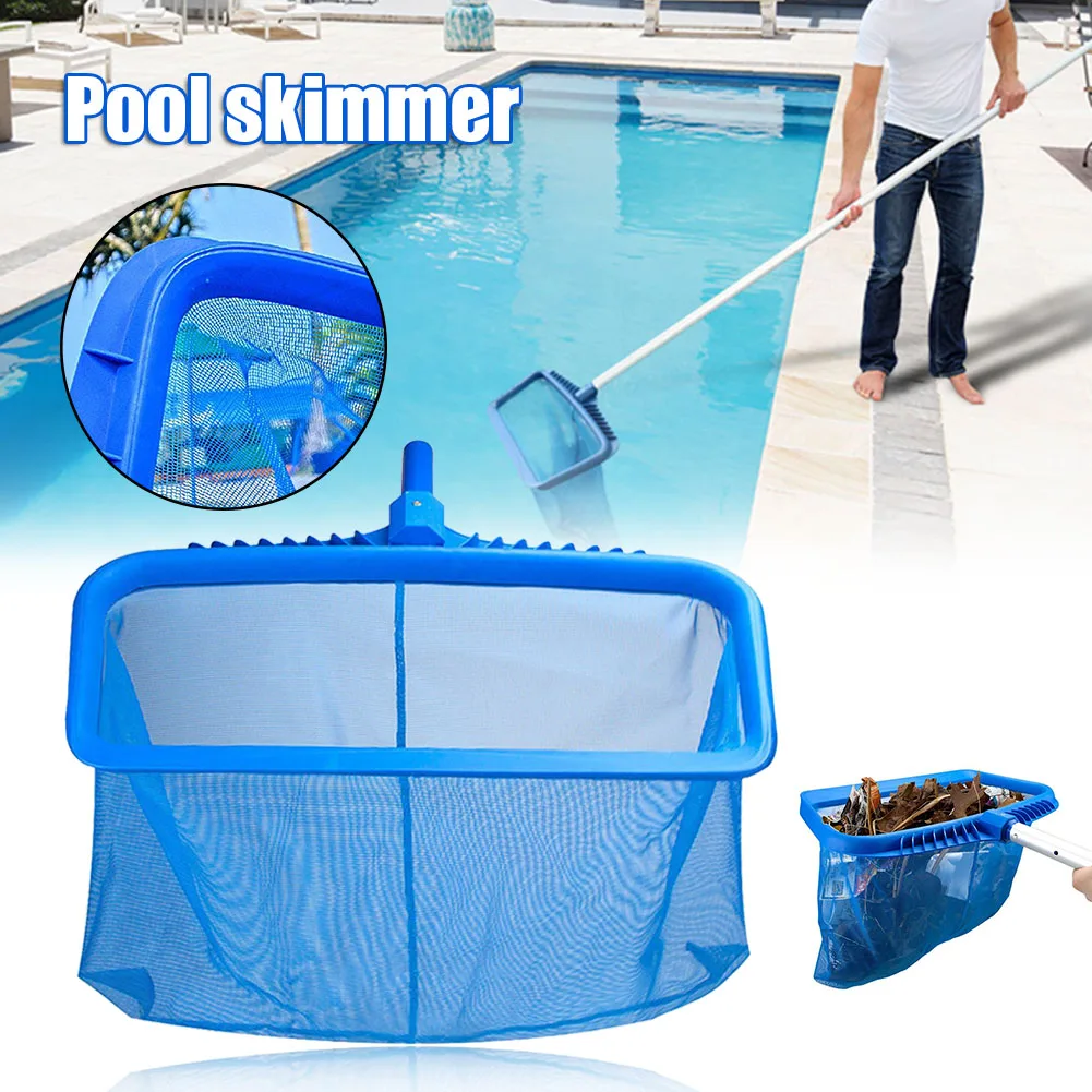 

HOT Pool Supply Professional Heavy Duty Swimming Pool Leaf Rake Skimmer Net Fine Mesh Netting Fast Cleaning Debris NDS