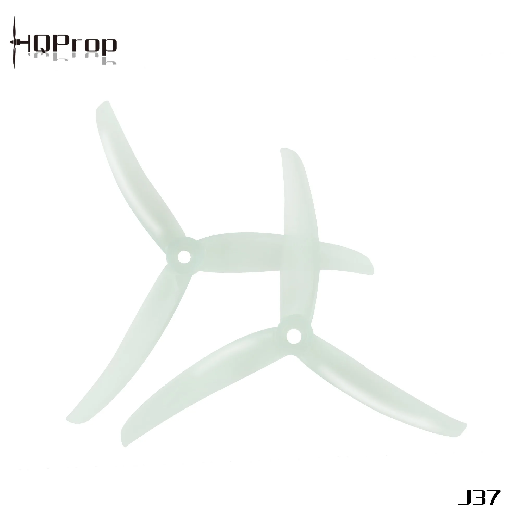 HQProp Juicy  J37 (2CW+2CCW)-Poly Carbonate 3-Blade PC Propeller for RC FPV Racing Freestyle 5inch Drones Replacement DIY Parts