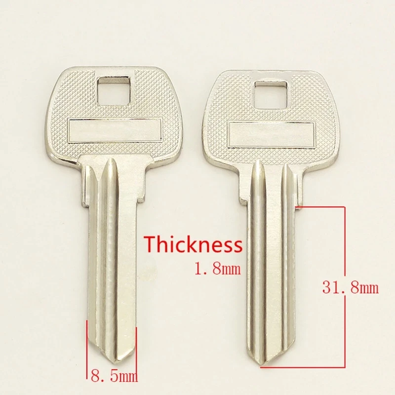 Keychannel 10PCS/LOT A149 House Uncut Key blanks Locksmith Supplies Wholesale Locksmith Keymother Brass House Home Blank Keys