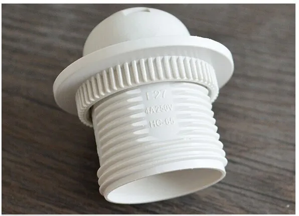 10pcs Screw Thread Lampholder E27 Light Base Socket Lamp Holder Free Shipping