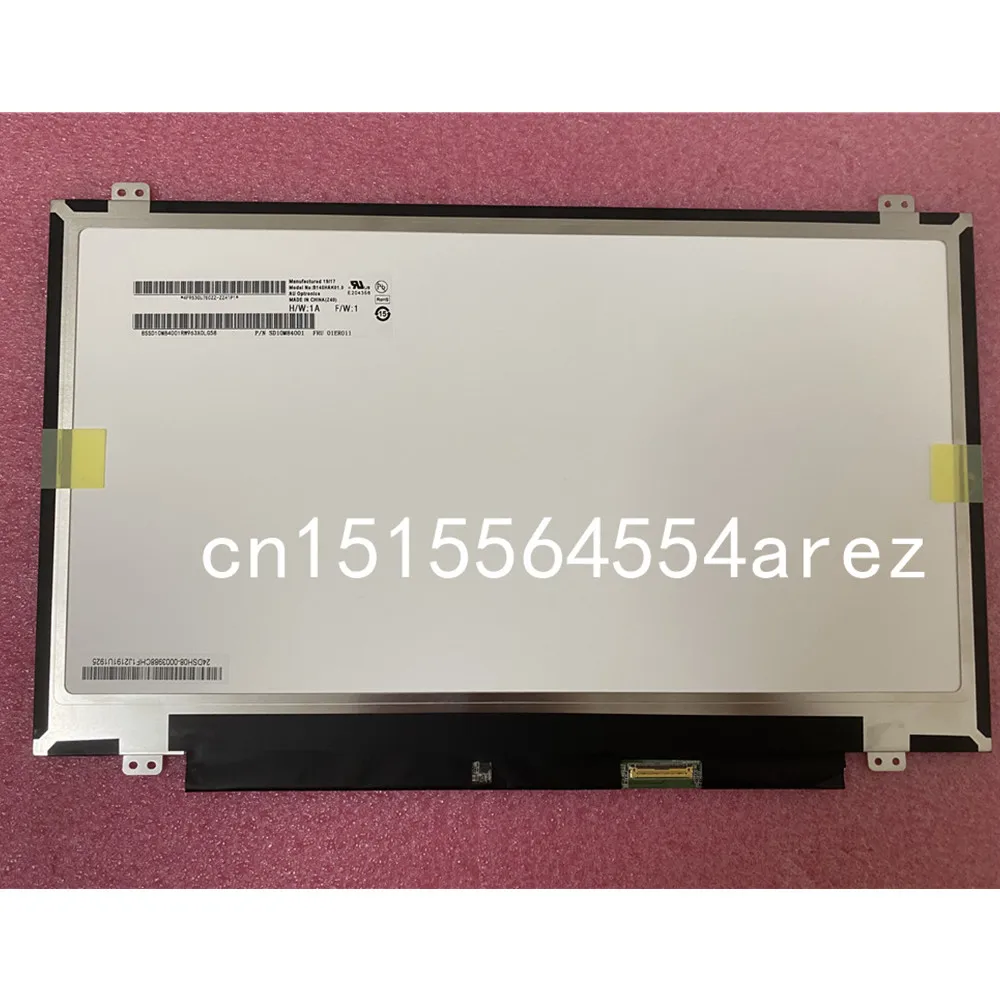 Original Portátil para Lenovo Thinkpad T470s T480s L490 A485 L480 T480 Tela Lcd Fhd Ips Toque 01er011 01yn116 00ny691 Novo e