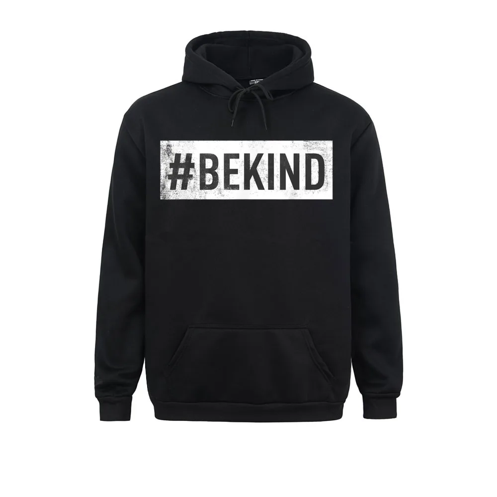 #Be Kind Choose Kindness Anti-Bullying Vintage Long Sleeve Hoodies Fall Men Sweatshirts Design Clothes Warm