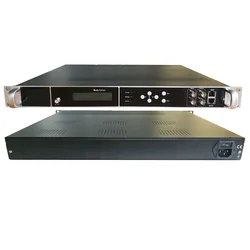 8 Carrier Modulator IP / ASI to ISDB / ATSC / DVB-T / C / DTMB Cable TV Front End Equipment Hotel TV System Equipment