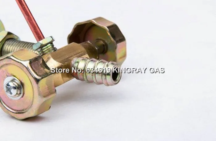 Gas Cock Valve For Burner / Stove Furnace Assembly Fittings Gas Mannually Shutoff Valve With Pilot Flame