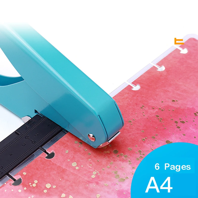 KW-trio Punching Machine Paper Hole Puncher Mushroom Hole Punch Mushroom Hole Notebook Puncher Scrapbooking Hole Puncher Manual