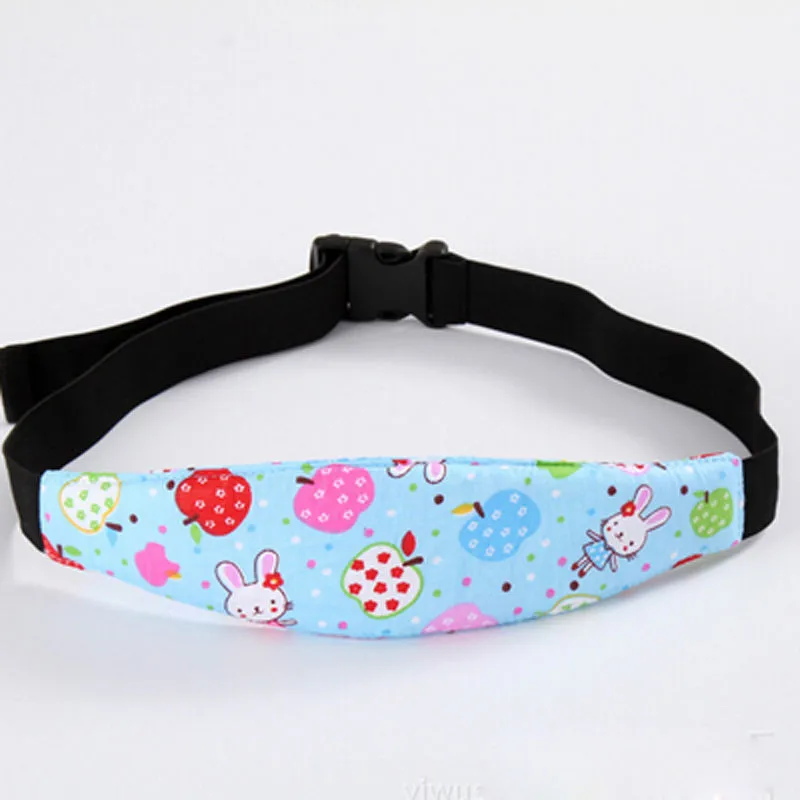 Kids Baby Head Support Holder Sleep Belt Adjustable Safety Cars Seat Nap Aid Band Print Car Seats Accessories Head Body Supports